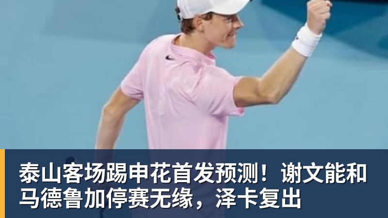 泰山客场踢申花首发预测！谢文能和马德鲁加停赛无缘，泽卡复出