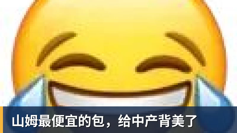 山姆最便宜的包，给中产背美了